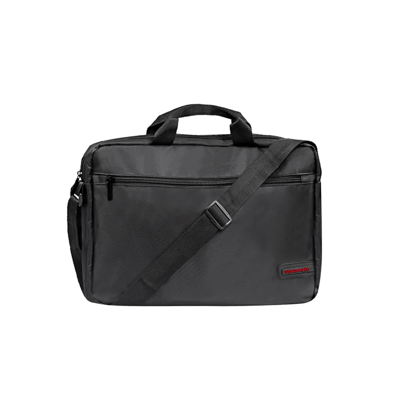 Promate Gear-MB 15.6" Premium Lightweight Messengerwith Front Storage Zipper Bag