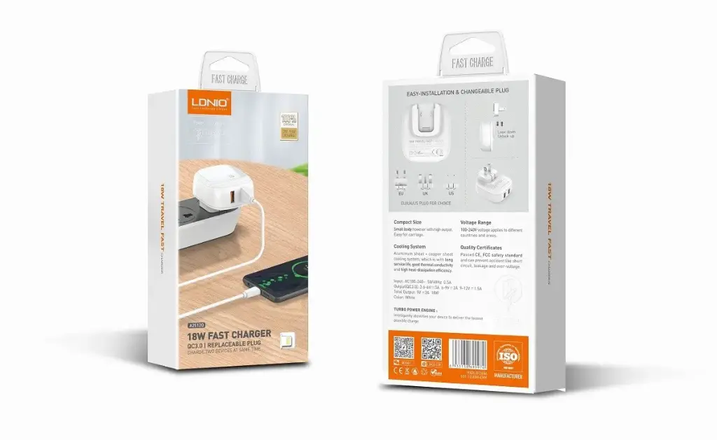 LDNIO CHARGER A2512Q C