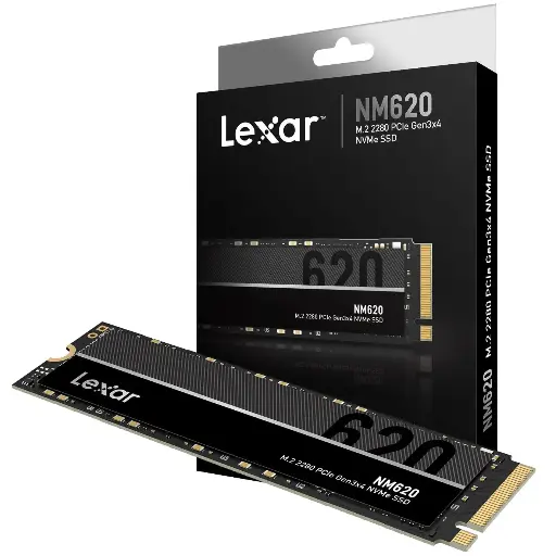 Lexar SSD NM620 M.2 512G NVME 2280 PCIe Gen3x4 LNM620X512C