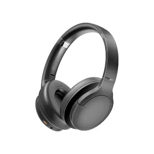Promate Laboca-Pro High Fidelity Over-Ear Wireless Headphones Black