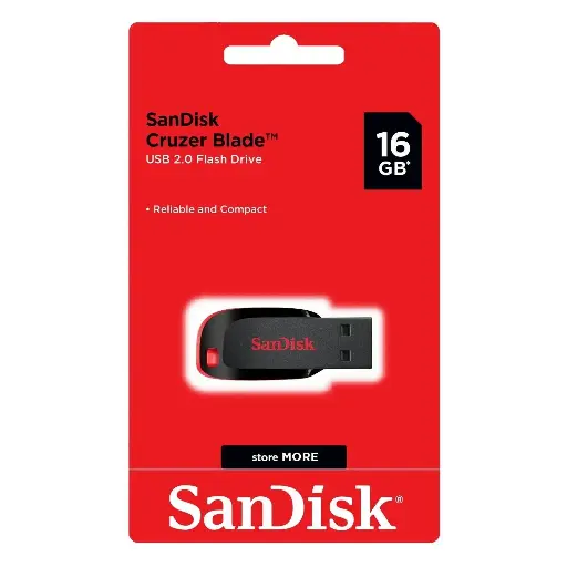 USB FLASH SANDISK BLIDE 16G
