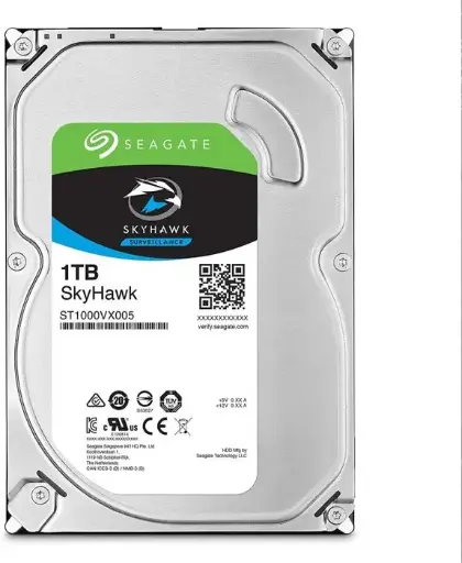 Seagate SkyHawk 3.5 1TB SATA 6Gb s 64MB 7200RPM ST1000VX013 HDD